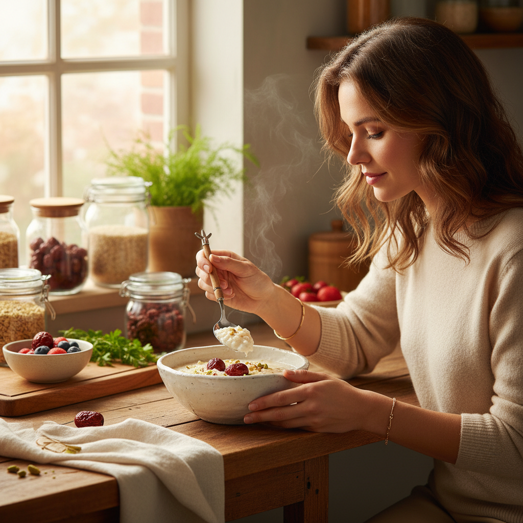 Femme cuisine sucrée jujube